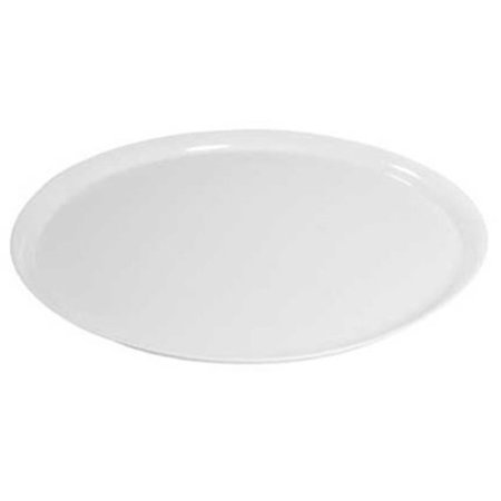 FINELINE SETTINGS White Supreme 22 and apos; and apos; Round Tray 7221-WH